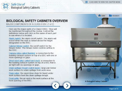 Biological Safety Cabinet sample