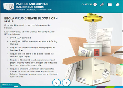 Packing and Shipping sample